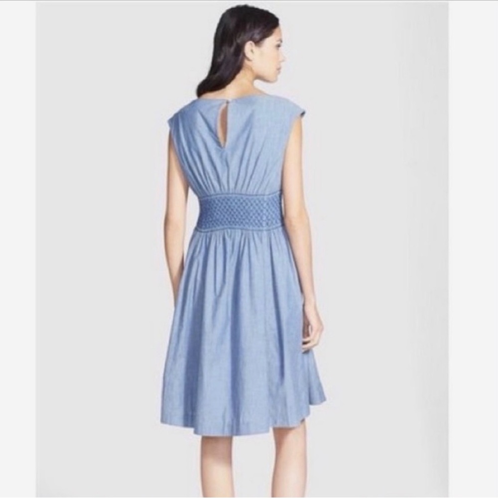 Kate Spade Chambray Dress Size 8 - Picture 2 of 9